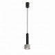 Подвесной светильник iLedex Delta 2362-1 BK+SL