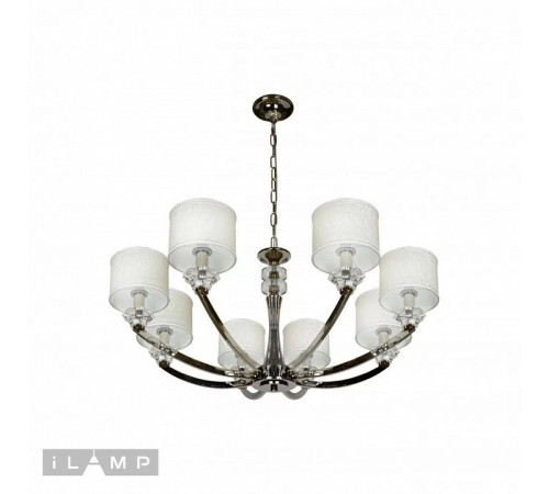 Подвесная люстра iLamp Oxford 85175/8 CR Подвесная люстра iLamp Oxford 85175/8 CR