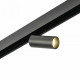 Трековый магнитный светильник Myfar Ray MT0220-7W4K-B