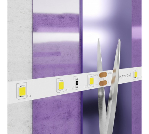 Светодиодная лента Maytoni Led Strip 24В 2835 7,2Вт/м 6000K 5м IP20 20015 Светодиодная лента Maytoni Led Strip 24В 2835 7,2Вт/м 6000K 5м IP20 20015