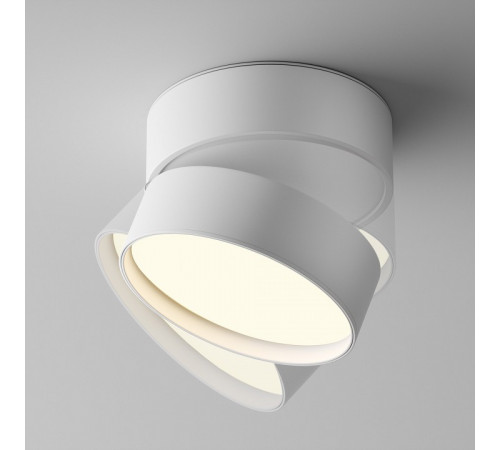 Накладной спот Maytoni Onda C024CL-18W3K-W-1 Накладной спот Maytoni Onda C024CL-18W3K-W-1