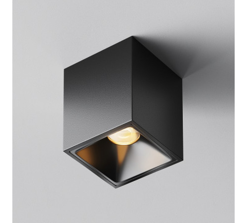 Накладной светильник Maytoni Alfa led C065CL-8W2.7K-SQ-B Накладной светильник Maytoni Alfa led C065CL-8W2.7K-SQ-B