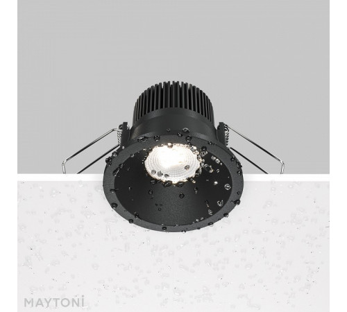 Встраиваемый светильник Maytoni Zoom DL034-01-06W4K-B