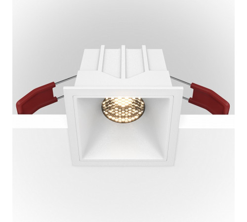 Встраиваемый светильник Maytoni Technical Alfa LED DL043-01-10W3K-D-SQ-W