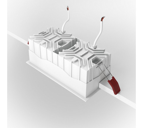 Встраиваемый светильник Maytoni Technical Alfa LED DL043-02-15W4K-D-SQ-WB