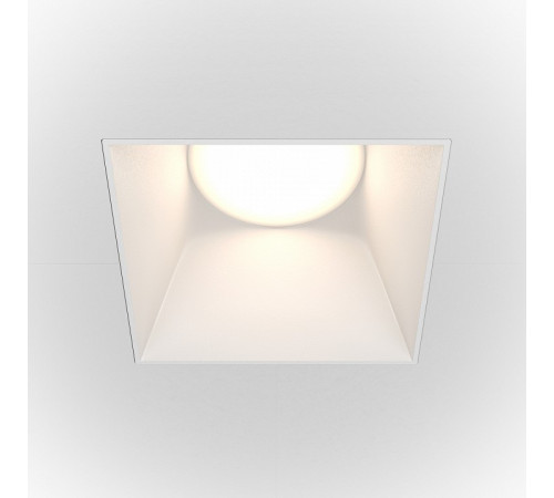 Встраиваемый светильник Maytoni Technical Share DL051-01-GU10-SQ-W