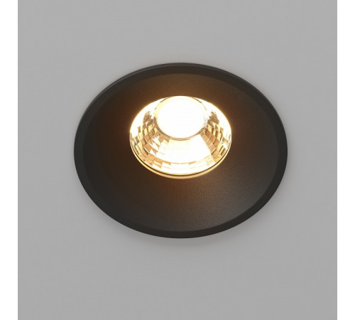 Встраиваемый светильник Maytoni Round DL058-12W2.7K-B Встраиваемый светильник Maytoni Round DL058-12W2.7K-B