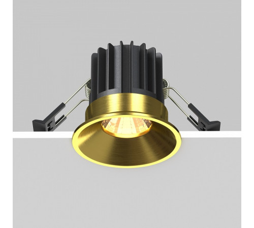 Встраиваемый светильник Maytoni Round DL058-7W3K-BS Встраиваемый светильник Maytoni Round DL058-7W3K-BS