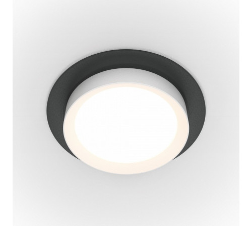 Встраиваемый светильник Maytoni Technical Hoop DL086-GX53-RD-BW