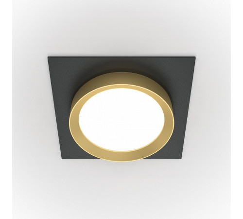 Встраиваемый светильник Maytoni Technical Hoop DL086-GX53-SQ-BG