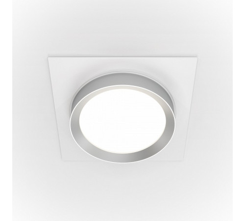Встраиваемый светильник Maytoni Technical Hoop DL086-GX53-SQ-WS Встраиваемый светильник Maytoni Technical Hoop DL086-GX53-SQ-WS