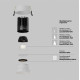 Встраиваемый светильник Maytoni Dip DL117-15W-4K-W