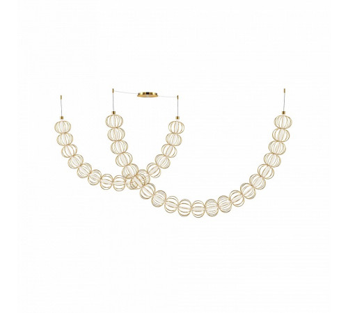 Подвесная люстра Maytoni Golden Cage MOD216PL-L55G3K