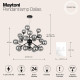 Подвесная люстра Maytoni Dallas MOD545PL-24BS