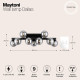 Настенный светильник Maytoni Dallas MOD547WL-09B