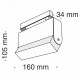 Трековый светильник Maytoni Technical Basis Rot TR013-2-10W3K-B-1