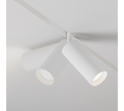 Трековый магнитный светильник Maytoni Focus LED TR032-4-20W3K-S-DS-W