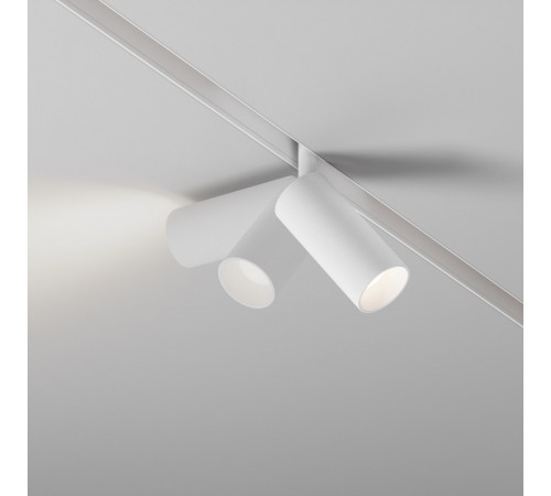 Трековый магнитный светильник Maytoni Focus LED TR032-4-5W3K-S-DS-W Трековый магнитный светильник Maytoni Focus LED TR032-4-5W3K-S-DS-W