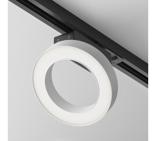 Трековый светильник Maytoni Technical Rim TR044-1-12W4K-W Трековый светильник Maytoni Technical Rim TR044-1-12W4K-W