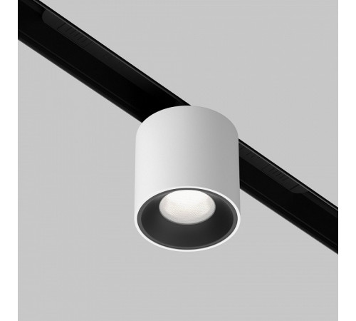 Трековый магнитный светильник Maytoni Alfa S TR132-4-7W-DS-B