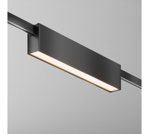 Трековый магнитный светильник Maytoni Basis TR151-1-12W3K-B