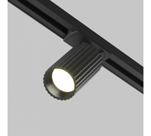 Трековый однофазный светильник Maytoni Calipso TR218-1-GU10-BK