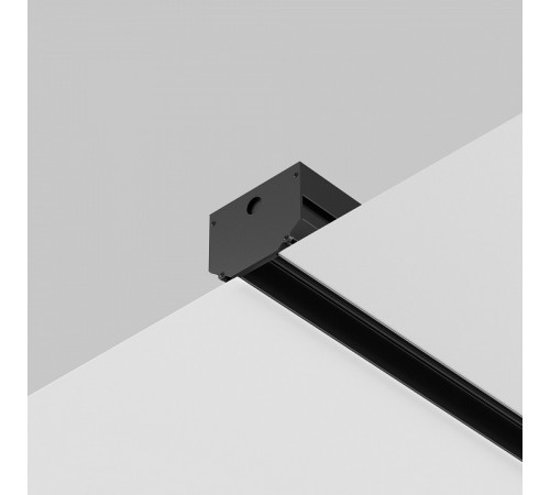 Комплект заглушек к шинопроводу Maytoni Technical Magnetic track system Exility Accessories for tracks Exility TRA034EC-SCH-42B