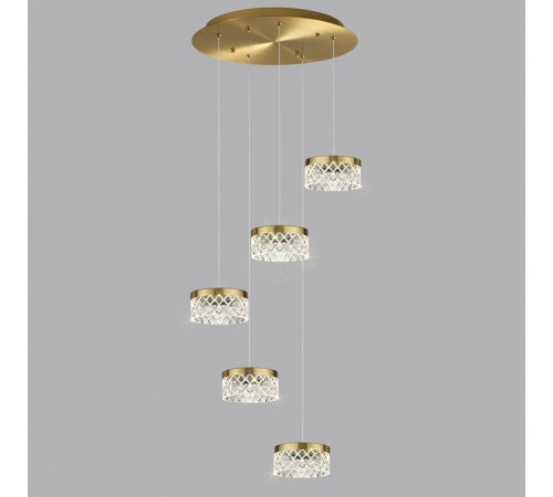 Каскадная люстра Odeon Light Fivre 5032/30L Каскадная люстра Odeon Light Fivre 5032/30L