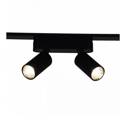 Трековый магнитный светильник Reluce 13005-9.3-002UR magnetic LED2x5W BK Трековый магнитный светильник Reluce 13005-9.3-002UR magnetic LED2x5W BK