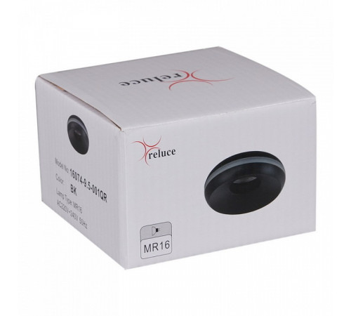 Точечный светильник Reluce 16074-9.5-001QR MR16 BK Точечный светильник Reluce 16074-9.5-001QR MR16 BK