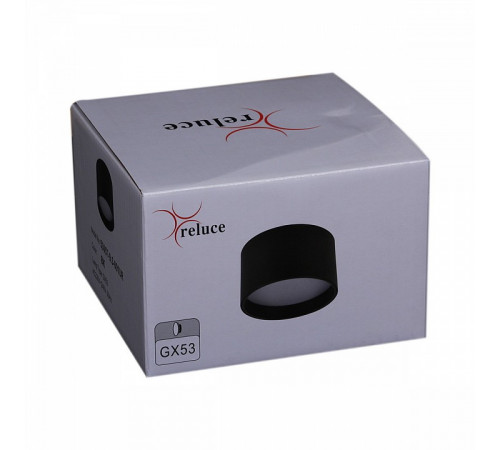 Накладной светильник Reluce 53057-9.5-001UR GX53 BK Накладной светильник Reluce 53057-9.5-001UR GX53 BK