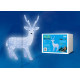 Фигура олень Uniel ULD-M6393-200/STA WHITE IP20 DEER-1 11036