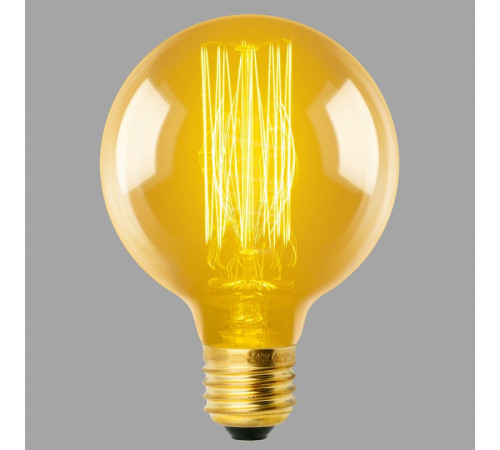 Лампа накаливания (UL-00000478) Uniel E27 60W золотистый IL-V-G80-60/GOLDEN/E27 VW01