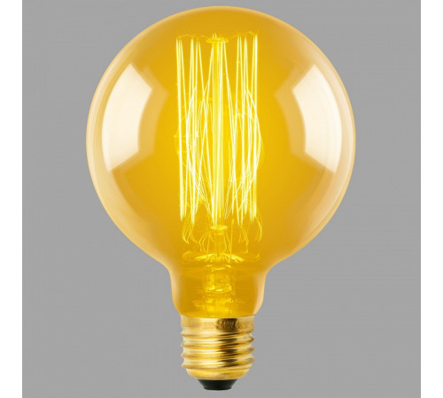Лампа накаливания (UL-00000479) Uniel E27 60W золотистый IL-V-G95-60/GOLDEN/E27 VW01