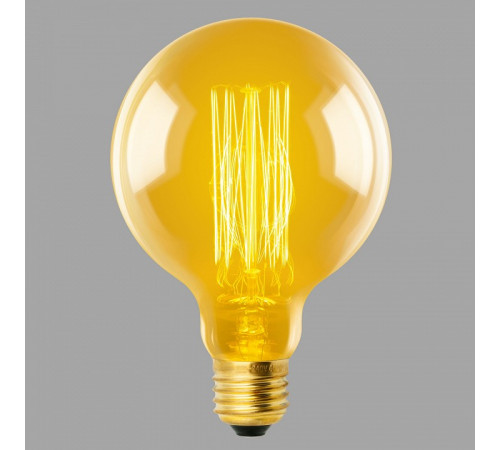 Лампа накаливания (UL-00000480) Uniel E27 60W золотистый IL-V-G125-60/GOLDEN/E27 VW01
