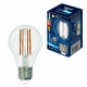 Лампа светодиодная филаментная (UL-00002625) Uniel E27 10W 3000K прозрачная LED-A60-10W/WW/E27/CL PLS02WH