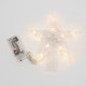 Украшение звезда Uniel ULD-H1515-010/STB/2AA WARM WHITE STAR-2 UL-00005761