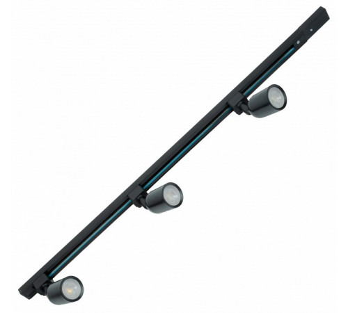 Трековый светодиодный светильник Volpe ULB-Q292 8W/4200К/K Black Set31 UL-00006780