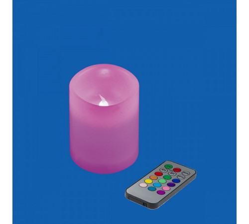 Фигурка светодиодная «Свеча» Uniel (UL-00007258) ULD-F052 RGB RC Candle