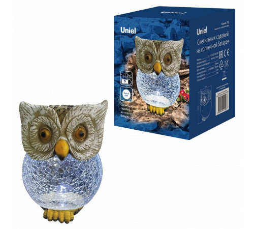 Светильник на солнечных батареях Uniel Special USL-S-813/GT160 OWL UL-00007867