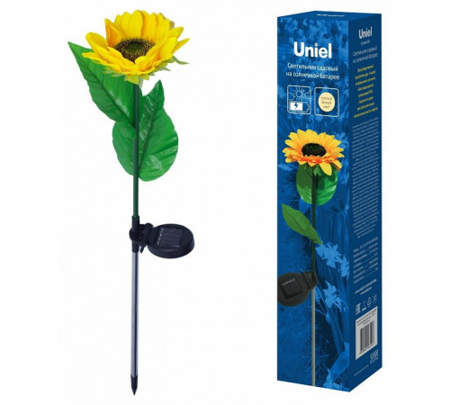 Садовый светильник на солнечной батарее Uniel USL-S-814/PT700 SUNFLOWER UL-00009378 Садовый светильник на солнечной батарее Uniel USL-S-814/PT700 SUNFLOWER UL-00009378