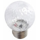 Лампа светодиодная Volpe Decor color LED-D45-1W/3000K/E27/CL/С PINEAPPLE UL-00010064