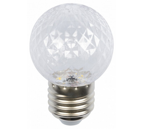 Лампа светодиодная Volpe Decor color LED-D45-1W/6000K/E27/CL/С PINEAPPLE UL-00010065 Лампа светодиодная Volpe Decor color LED-D45-1W/6000K/E27/CL/С PINEAPPLE UL-00010065