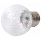 Лампа светодиодная Volpe Decor color LED-D45-1W/BLUE/E27/CL/С PINEAPPLE UL-00010066