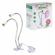 Настольная лампа Uniel ФитоЛето TLI-281 White E27x2 Plant UL-00010305