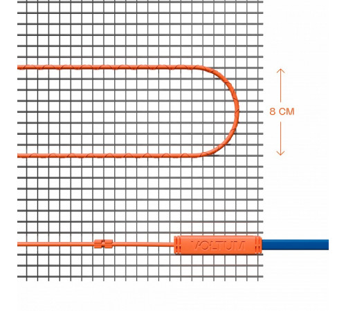 Нагревательный мат Voltum VLT01-150-4.5 Нагревательный мат Voltum VLT01-150-4.5