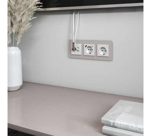 Розетка ТВ+Ethernet Werkel 4690389174414 W1181301