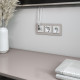 Розетка ТВ+Ethernet Werkel 4690389174414 W1181301