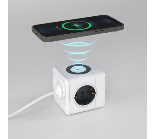 Розеточный блок 3-местный + 3 USB + беспроводная зарядка Werkel 4690389204265 W6513501 a066454