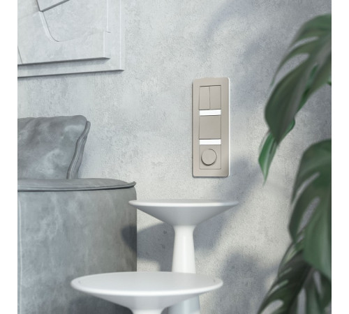 Выключатель двухклавишный Werkel W1220004 4690389211904 a069452